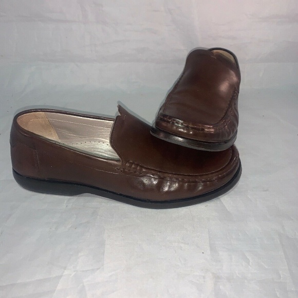 Cole Haan "Resort" Brown Loafers women 8.5 M Made In Italy - Picture 2 of 6